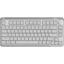 Клавіатура KZZI I75 Wireless Keyboard UA\ENG (Red Switch) Grey (6977534870635)