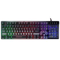 Клавіатура REAL-EL 7090 Comfort Backlit, black