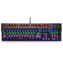 Клавіатура Vinga KBGM160 LED Outemu Blue USB Black (KBGM160 Black)