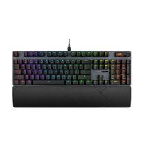 Клавiатура Asus ROG Strix Scope II X NX Snow V2 EN PBT Black (90MP03XF-BKUA20)