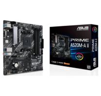 Материнcка плата ASUS PRIME A520M-A II/CSM sAM4 A520 4xDDR4 HDMI-VGA-DP mATX