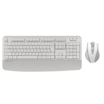 Комплект (клавіатура, миша) A4Tech FG2500S Plus Wireless UA White (4711421003278)