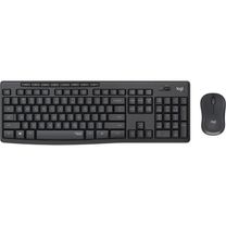 Комплект (клавіатура, мишка) Logitech MK295 Silent Graphite UA (920-009807, 920-009800)