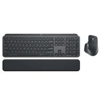 Комплект (клавиатура, мышь) Logitech MX Keys for Business UA Graphite + Desk Mat Studio Series Mid Grey (MX920-010933)