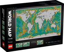 Конструктор Lego Art Карта мира (31203)