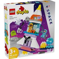 Конструктор Lego Duplo Town Приключения на космическом шаттле 3в1 (10422) Конструктор Lego Duplo Town Приключения на космическом шаттле 3в1 (10422)