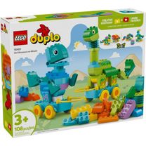 Конструктор Lego Duplo Town Динозаври на колесах 3в1 (10451)