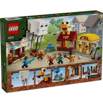 Конструктор Lego Minecraft Нападение на деревню с воздушным шаром Гаст (21273)