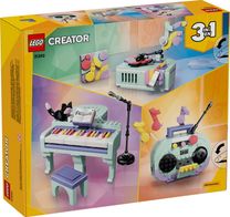 Конструктор LEGO Creator Музичний декор "Фортепіано з котом" (31392)