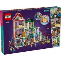 Конструктор Lego Friends Хартлейк-Сити. Квартиры и магазины (42670)