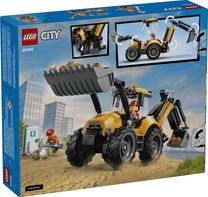 Конструктор LEGO City Желтый экскаватор-погрузчик (60480)