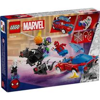 Конструктор Lego Marvel Автомобіль для перегонів Людини-Павука й Зелений Гоблін з отрутою Венома (76279)