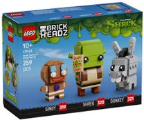 Конструктор Lego Brick Headz Шрек, Осел и Пряник (40923)