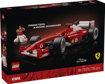Конструктор Lego Expert Ferrari F2004 и Михаэль Шумахер (11375)