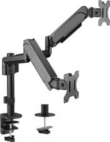 Кронштейн HiSmart HS083182 (для 2-х мониторов) Кронштейн HiSmart HS083182 (для 2-х мониторов)
