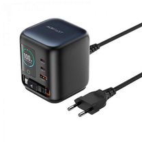 Настольная зарядная станция ACEFAST Z10 PD100W GaN (3xUSB-C+USB-A) (Black)
