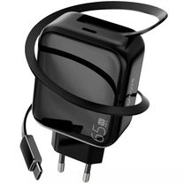 Сетевое зарядное устройство Proove Fixtape GaN 65W (Type-C) (black) (WCFP65010201)