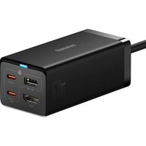 Сетевое зарядное устройство для Baseus GaN5 Pro Desktop Fast Charger 67W + USB Type-C Black (CCGP110201)