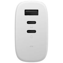 Сетевое зарядное устройство Native Union Fast GaN Charger PD 67W 3 Ports White (FAST-PD67-WHT-2CA)