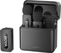 Бездротовий петличний мікрофон BOYA BY-V35 TRS for camera Black