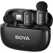 Бездротовий петличний мікрофон Boya mini 2-02 Type-C Black