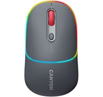 Мышка Canyon MW-22 Dual Band RGB Wireless Dark Grey (CNS-CMSW22DG)