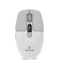 Мышка REAL-EL RM-480W Wireless/Bluetooth White (EL123200050)