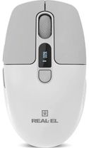 Мышь REAL-EL RM-480 W White (EL123200050)