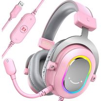 Гарнитура игровая Fifine H6P RGB Pink