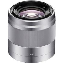 Об'єктив Sony E 50mm f/1.8 OSS, silver (SEL50F18.AE)