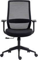 Офісне крісло 2E OC140 Black (2E-OC140-BLACK)