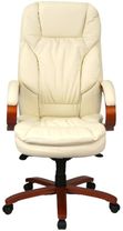 Крісло АКЛАС Тіроль EX GB-236WW (Шкіра LC-F Beige) (00163344)