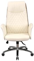 Офисное кресло АКЛАС Ай-Петри CH ANF (PU Beige 2572/PU Brown 2574) (00179836)