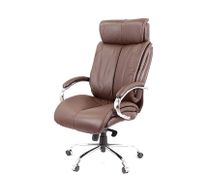 Крісло АКЛАС Арізона Soft CH MB Коричневий Шкіра LC-K (75031)