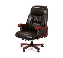 Крісло АКЛАС Галахад EX RL Коричневий Шкіра LC-K (142843)