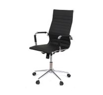 Крісло АКЛАС Кап PB Tilt XY-8101 Чорний PU Black (148893)