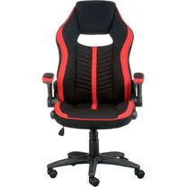 Офісне крісло Special4You Prime Black/Red (E5555)