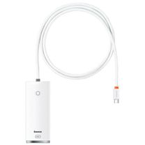 USB-Хаб Baseus Lite Series 4-in-1 (Type-C to USB 3.0*4) (0.25m) - white