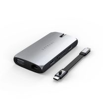 Мультипортовый адаптер Satechi Aluminum Type-C On-the-Go Multiport Adapter Space Gray (ST-UCMBAM)