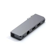 Мультипортовий адаптер Satechi Aluminum USB-C Pro Hub Mini Adapter Space Gray (ST-UCPHMIM)