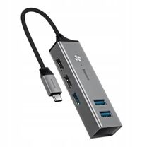 Переходник Baseus Cube series USB to USB to 5 USB HUB Adapter