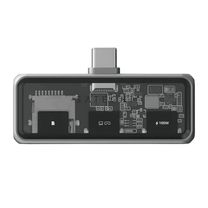 Мультипортовий адаптер Satechi Mobile XR Hub with microSD Reader Space Grey (ST-HXRSDM)