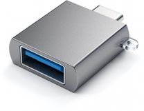Переходник Satechi Aluminum Type-C to USB-A 3.0 Adapter Space Gray (ST-TCUAM) Переходник Satechi Aluminum Type-C to USB-A 3.0 Adapter Space Gray (ST-TCUAM)