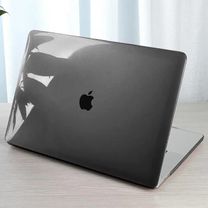 Накладка HardShell Ultra-thin Crystal Case for MacBook Air 13.6 (A2681) / (A3113) /A3449) M5 2026 Black