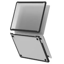 Накладка на MacBook Haya Shield Case MacBook Air 13.6 (A2681) M2 2022 (A3113) M3 2024, Black Накладка на MacBook Haya Shield Case MacBook Air 13.6 (A2681) M2 2022 (A3113) M3 2024, Black
