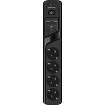 Сетевой фильтр Proove Power Strip P-04C (4 розетки + 2 USB + 4 Type-C) 3М (black) (PSPS25002431)
