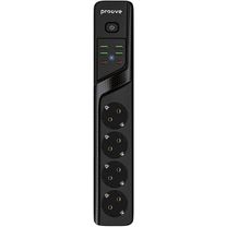Сетевой фильтр Proove Power Strip P-04 (4 розетки + 4 USB + 2 Type-C) 2М (black) (PSP442420001)