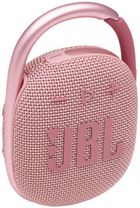 Портативная колонка JBL Clip 4 Pink (JBLCLIP4PINK)