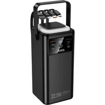 Зовнішній акумулятор (павербанк) Hoco EJ65A High 22.5W+PD20W with cable 50000 mAh (Black)