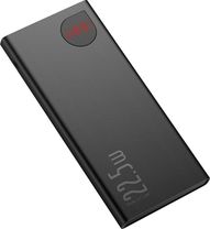 Внешний аккумулятор (Power Bank) Baseus Adaman Metal Digital Display Overseas Edition 22.5W 10000mAh (black) (PPAD070001)